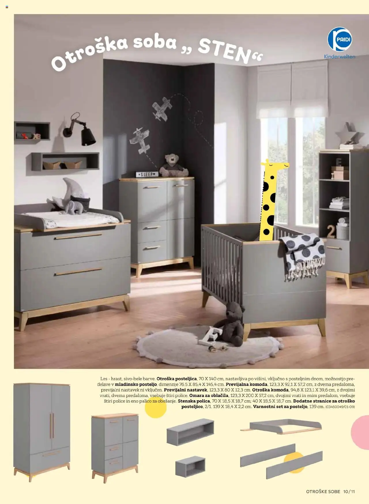 XXXL Lesnina katalog svet otroških sob │ velja od 08.08.2025 | Stran: 11 | Izdelki: Omara