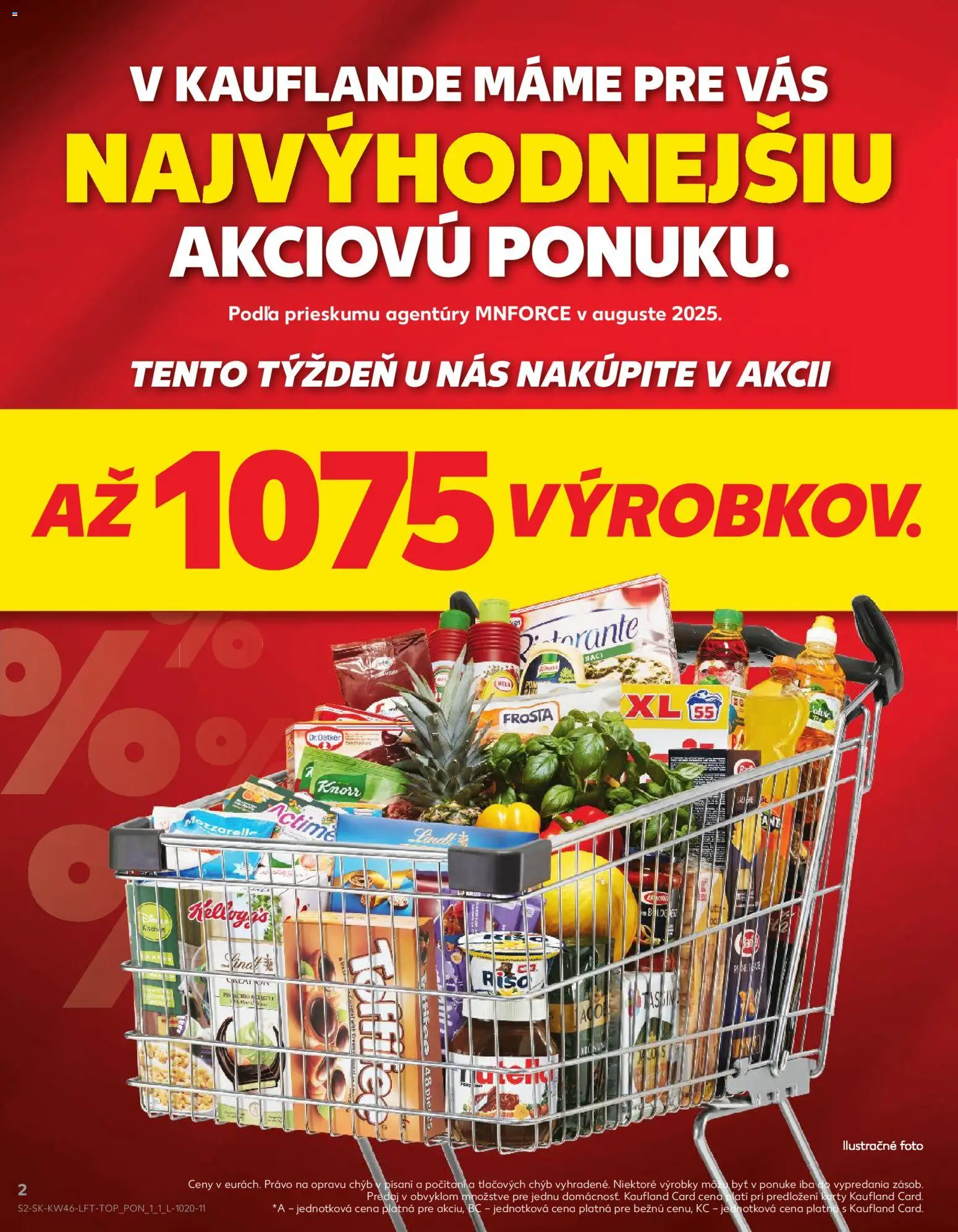 Nové Kaufland akcie – leták je platný od 13.11.2025 | Strana: 2 | Produkty: Pizza, Mozzarella, Lindt, Tassimo