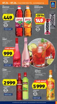 Aldi akciós ujság - amely érvényes a következő dátumtól: 24.07.2025 | Oldal: 19