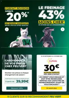 Feu Vert - Prévisualisation de Feu Vert catalogue valide à partir de 24.09.2025 | Page: 4 | Produits: Pneus