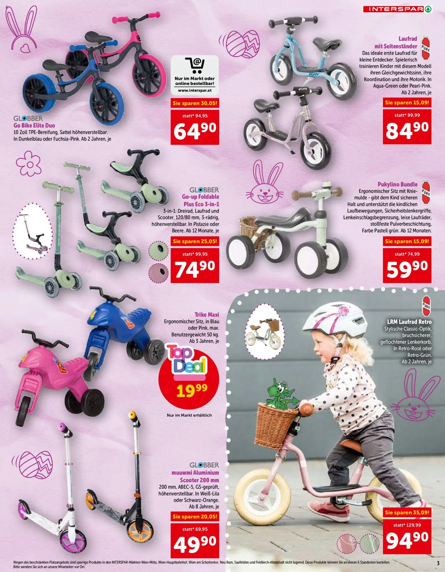 Interspar Sonderfolder Ostern  gültig ab 19.02.2026 | Seite: 3 | Produkte: Rizsliszt