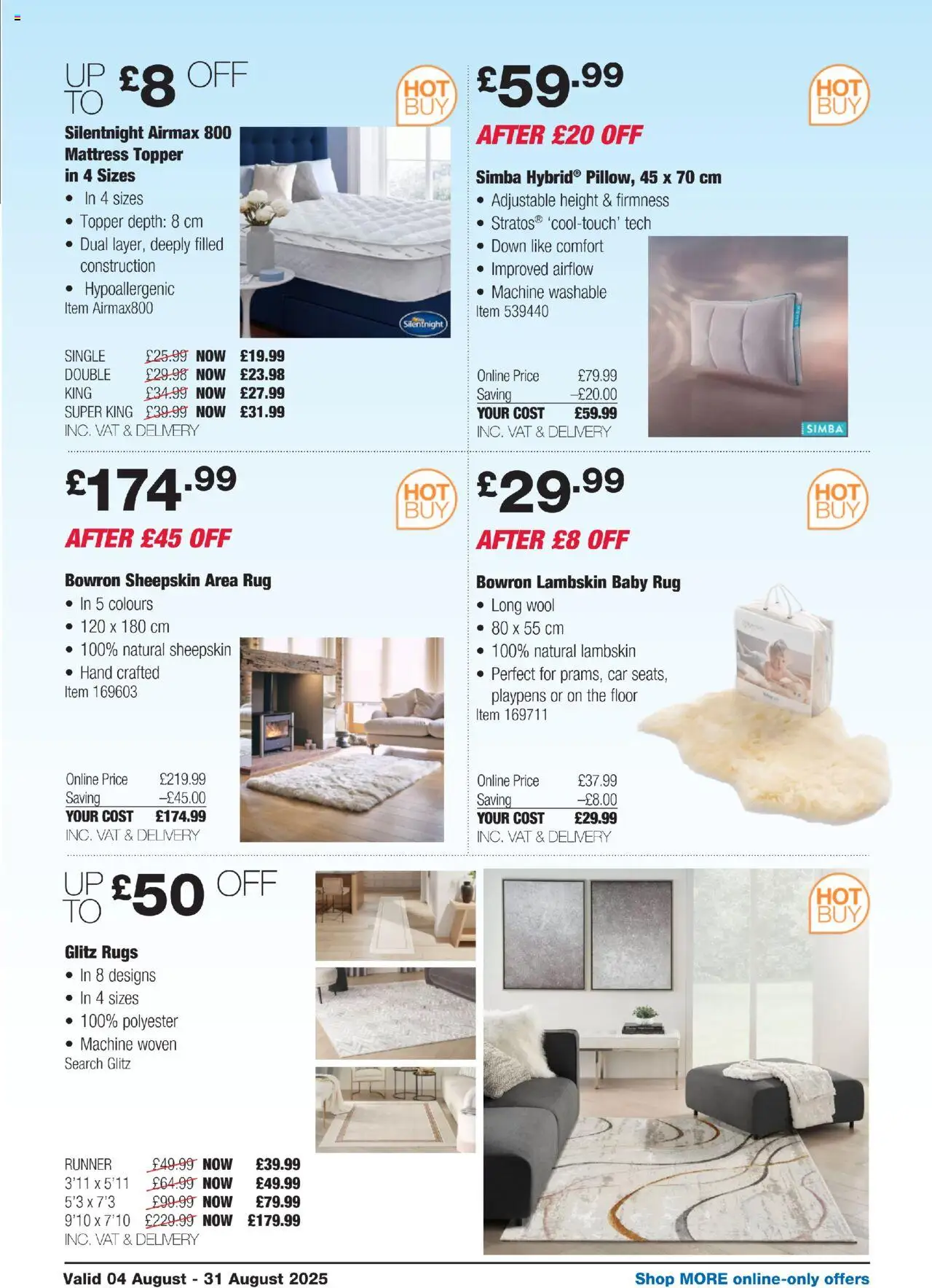  | Page: 39 | Products: Rug, Floor, Mattress