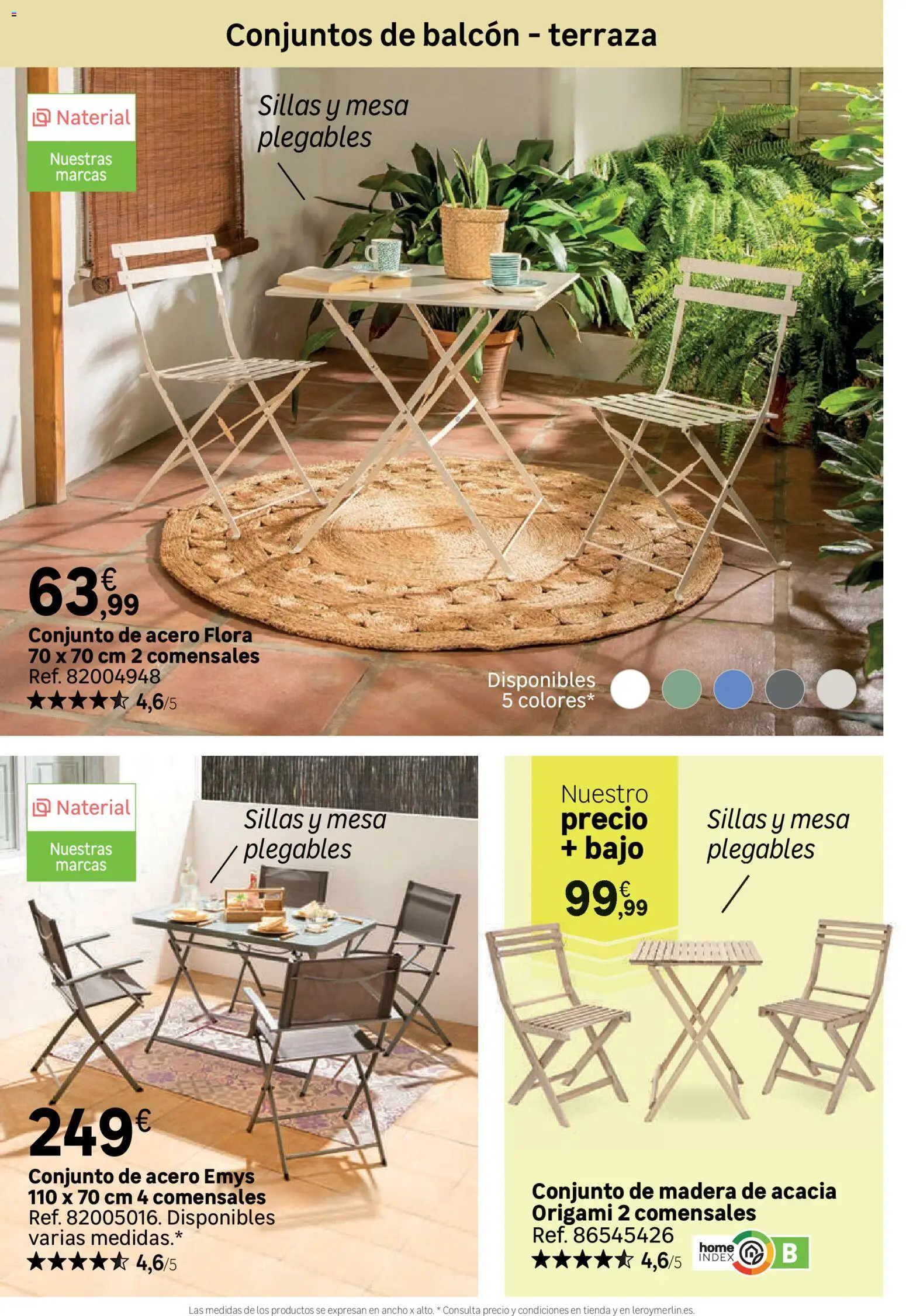 Leroy Merlin catálogo │ válido desde el 24.03.2026 | Página: 8 | Productos: Mesa