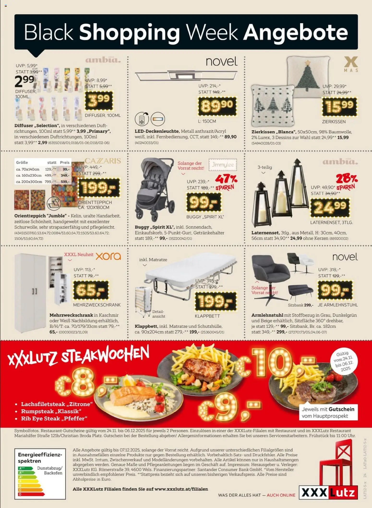 XXXLutz - Black Friday gültig ab 24.11.2025 | Seite: 24 | Produkte: Matratze, Duft