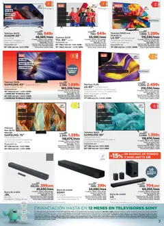 El Corte Inglés ofertas │ válido desde el 28.07.2025 | Página: 3 | Productos: Barras de sonido, Καλαμάρι, Té, Televisor