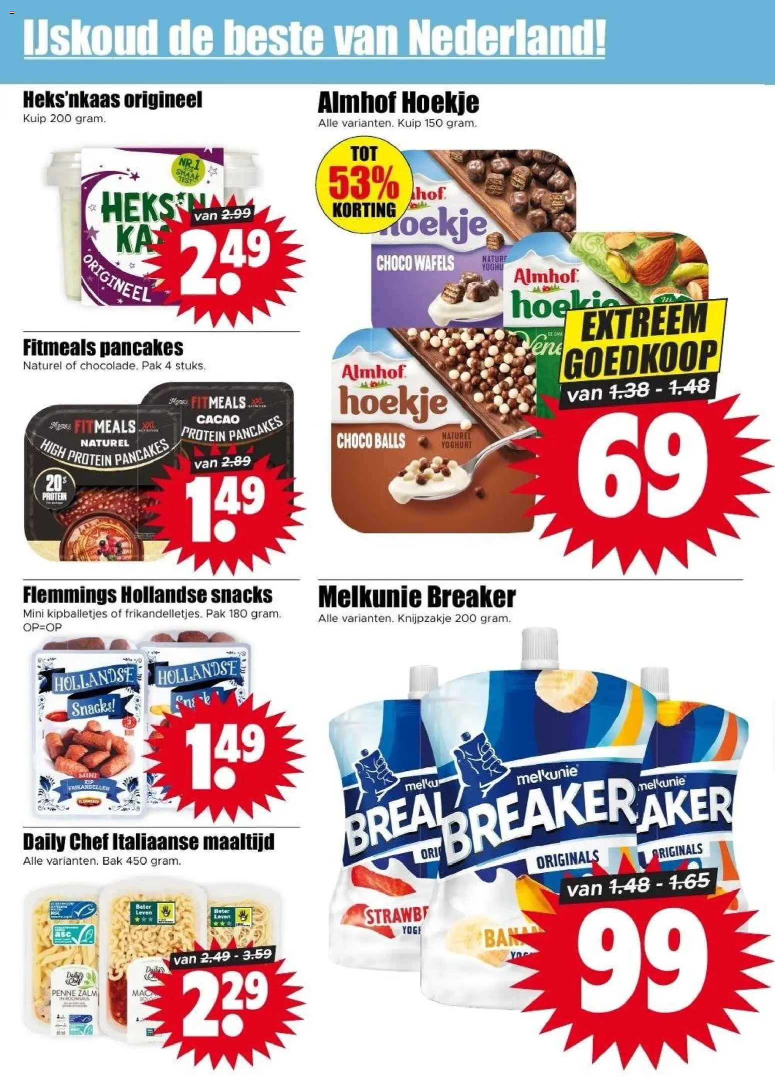 {H1} | Pagina: 12 | Producten: Zalm, Wafels, Snacks, Yoghurt