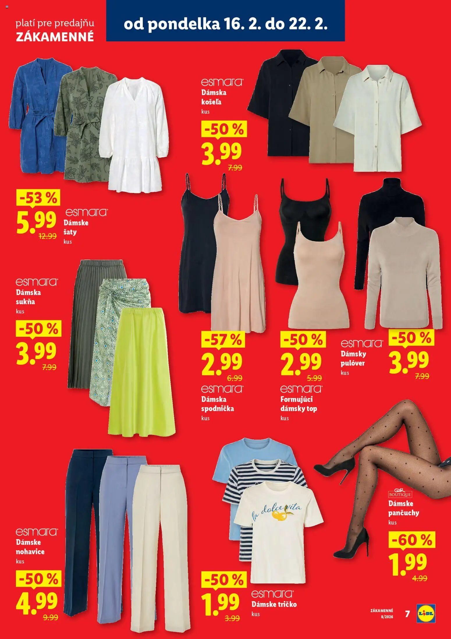 Nové Lidl akcie – leták je platný od 16.02.2026 | Strana: 7