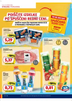 Hofer SI - Katalog - Pregled kataloga iz trgovine Hofer SI, vrijedi od 13.11.2025 | Stranica: 6 | Proizvodi: Med, Ananas, Losos, Brusnica