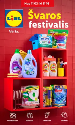 LIDL leidinys galioja nuo 03.11.2025