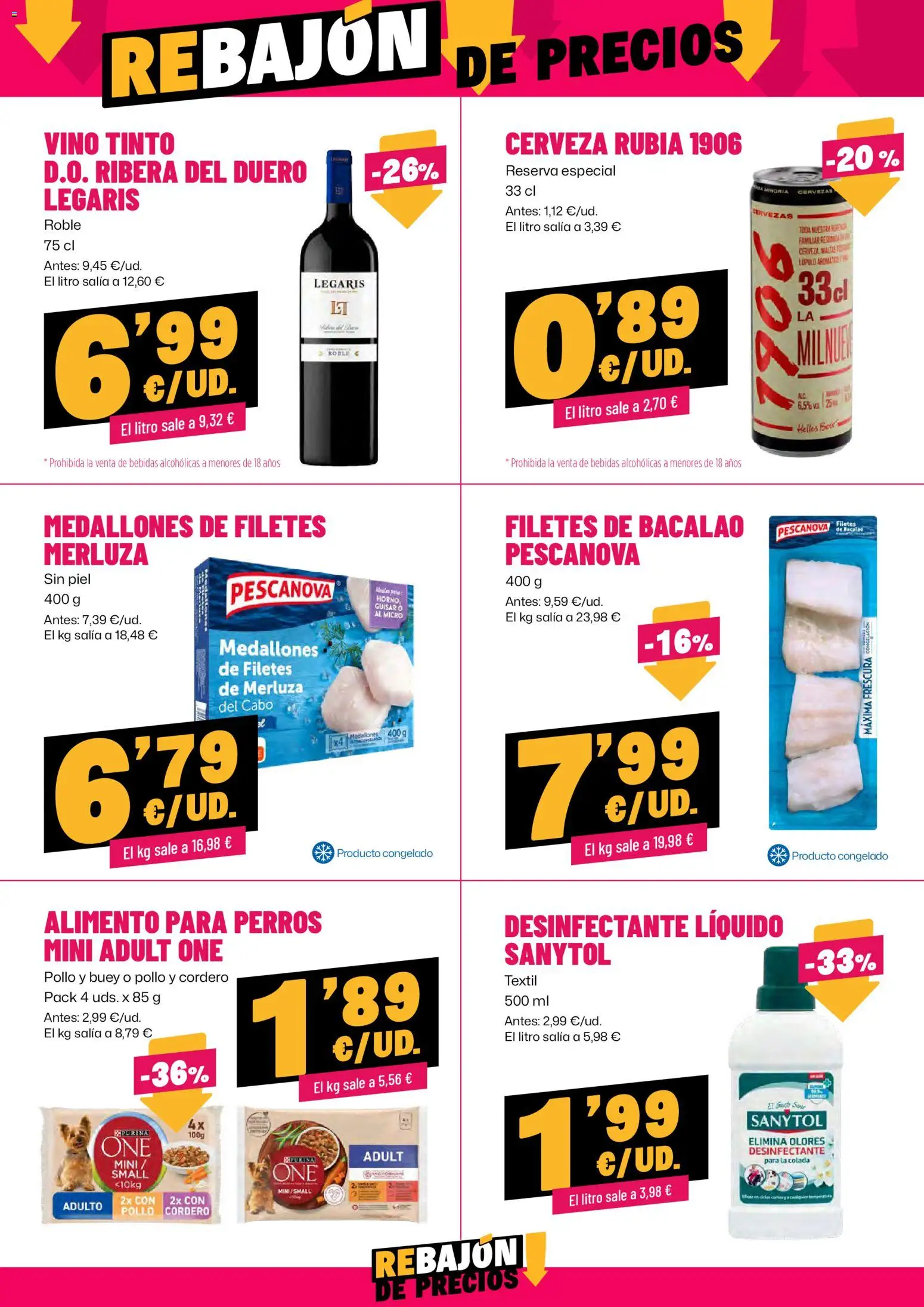 AhorraMas folleto │ válido desde el 12.03.2026 | Página: 14 | Productos: Medallones, Filetes de merluza, Horno, Φίλτρο καφέ