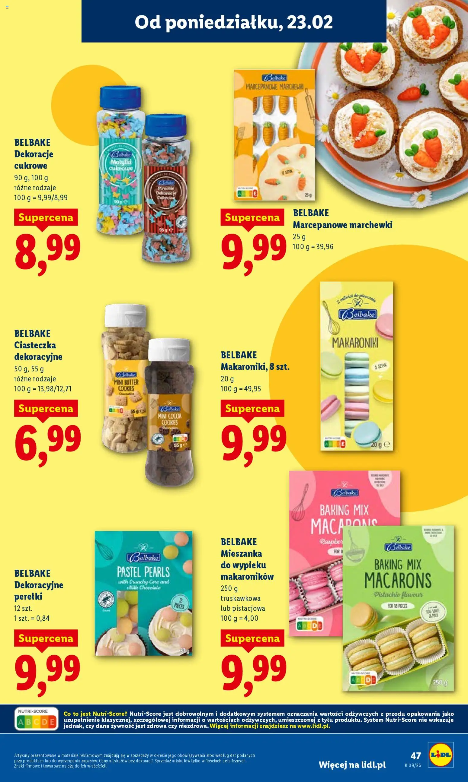 Lidl Polsko leták od 23.02.2026 | Strana: 47 | Produkty: Cookies