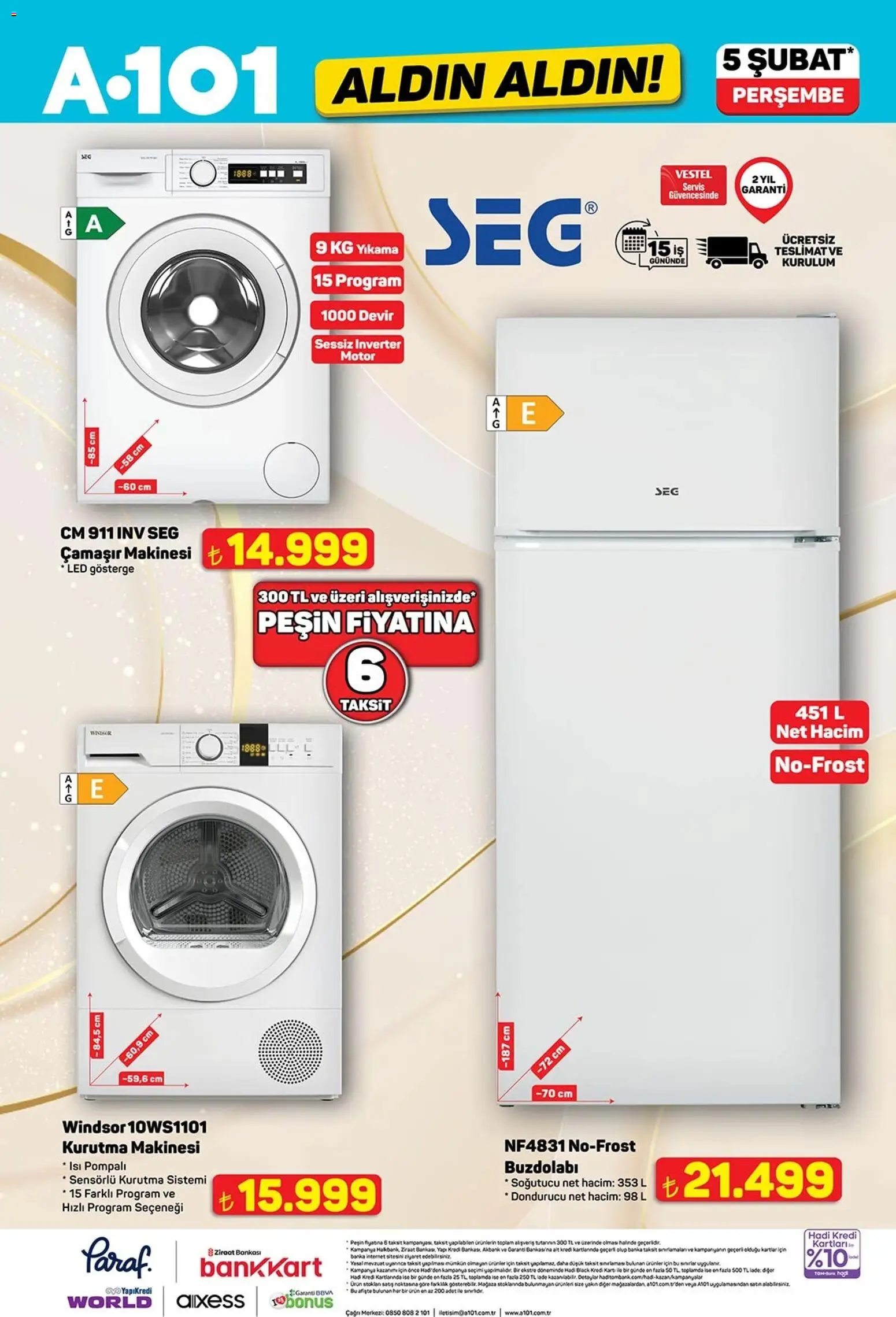 A101 Katalog Aldın Aldın - 05.02.2026 tarihinden itibaren geçerlidir | Sayfa: 9 | Ürünler: Raf, Sepet, Ayna, Laptop