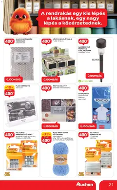Auchan Hipermarket - Indítsd okosan az évet - amely érvényes a következő dátumtól: 15.01.2026 | Oldal: 21
