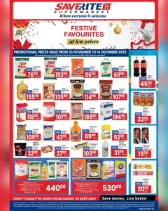 Saverite specials catalogue – valid from 25.11.2025