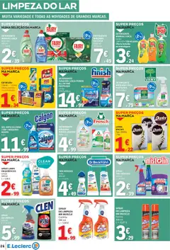 E.Leclerc folheto │ válido de 17.07.2025 | Página: 26 | Produtos: Luvas, Esfregão, Sofás, Detergente