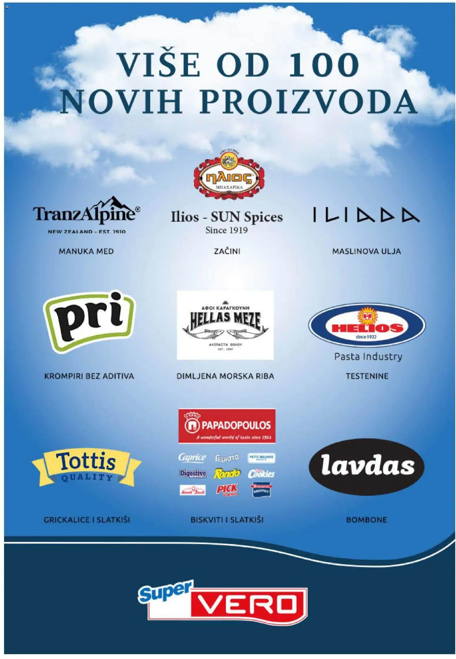 SuperVERO katalog - važi od 05.03.2026 | Strana: 29 | Proizvode: Bombone, Med, Riba