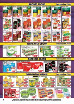 Devland specials catalogue – valid from 23.03.2026 | Page: 4 | Products: Baked beans, Fat spread, Paper, Nappies