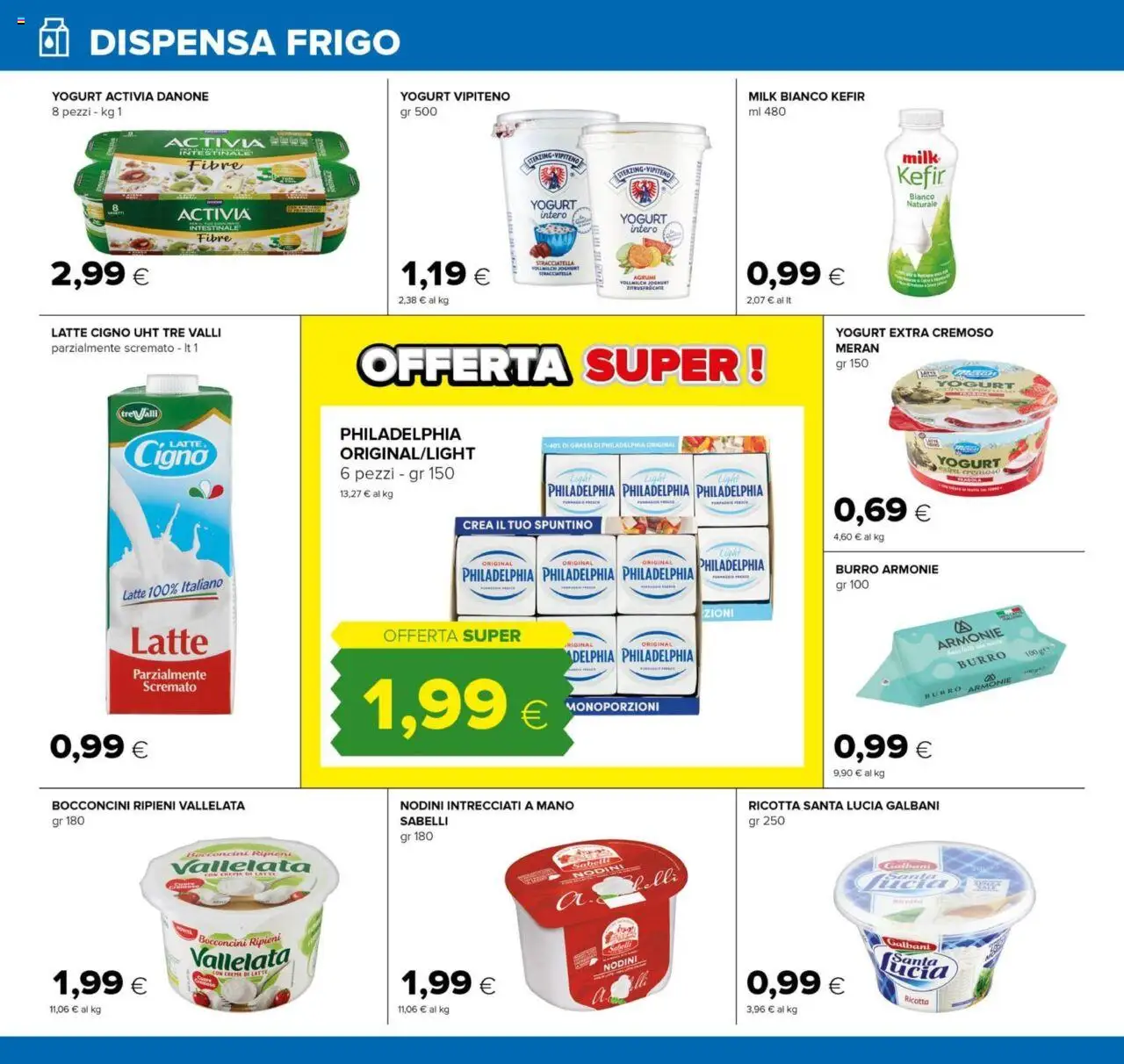 Volantino Oasi del 25.09.2025 | Pagina: 10 | Prodotti: Yogurt, Burro, Agrumi, Ricotta