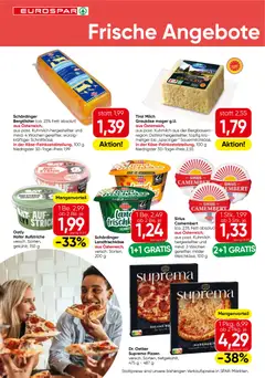 Eurospar Flugblatt ab 02.01.2026 gültig | Seite: 8 | Produkte: Milch