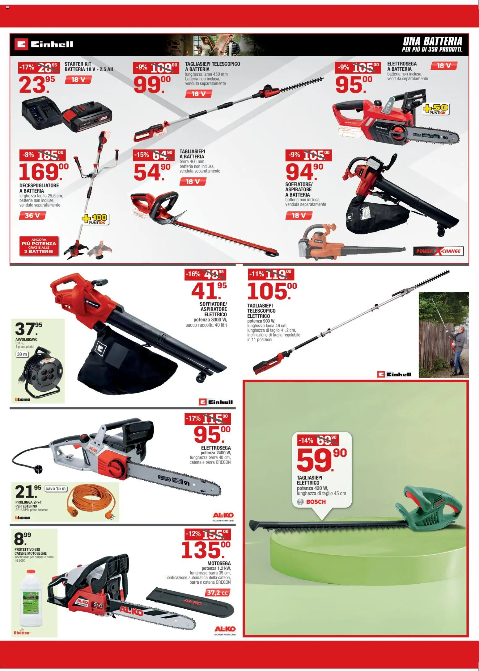 Volantino Brico OK del 05.03.2026 | Pagina: 3 | Prodotti: Cavo, Presa, Batteria, Batterie