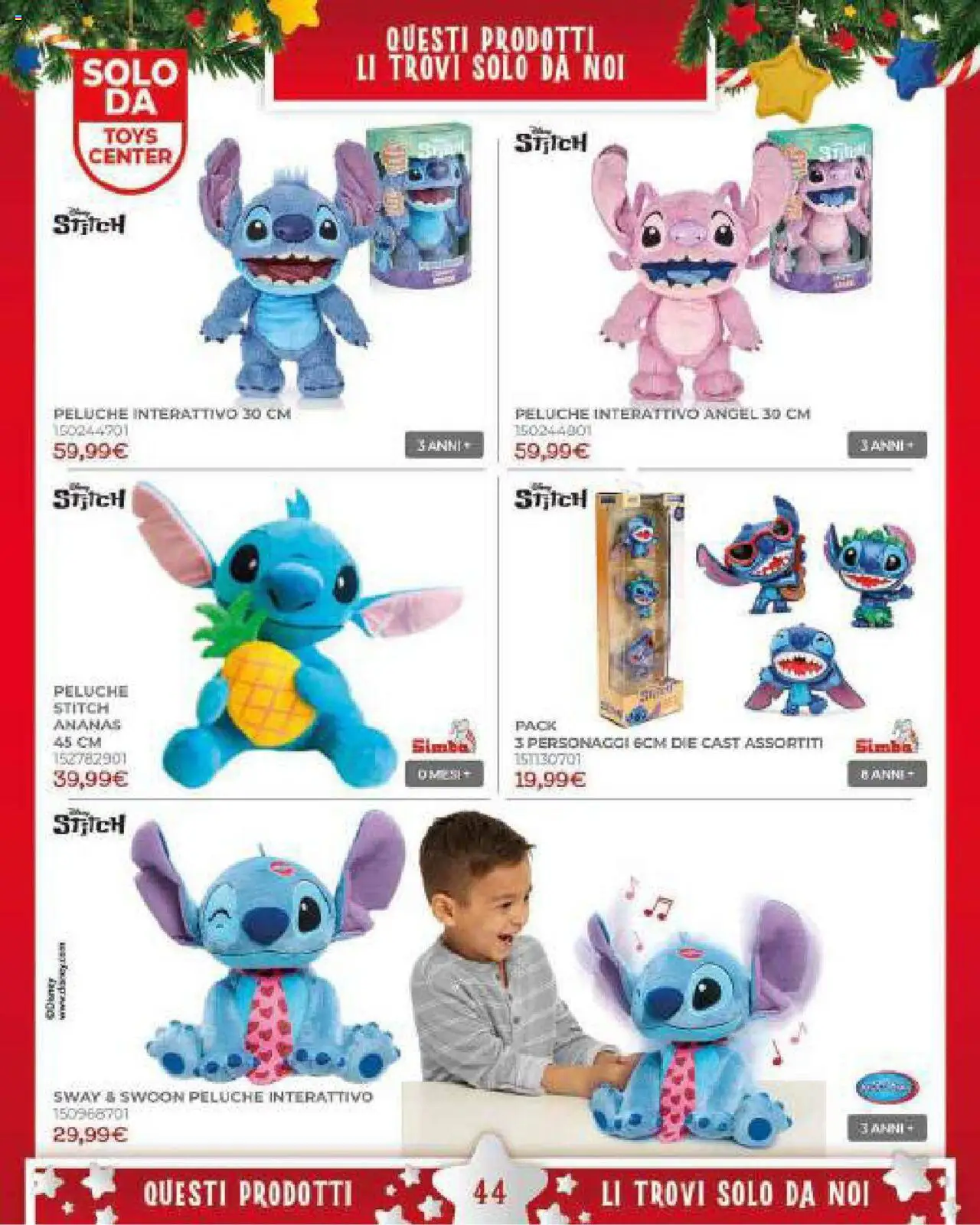 Volantino Toys Center del 19.10.2025 | Pagina: 46 | Prodotti: Peluche, Ananas