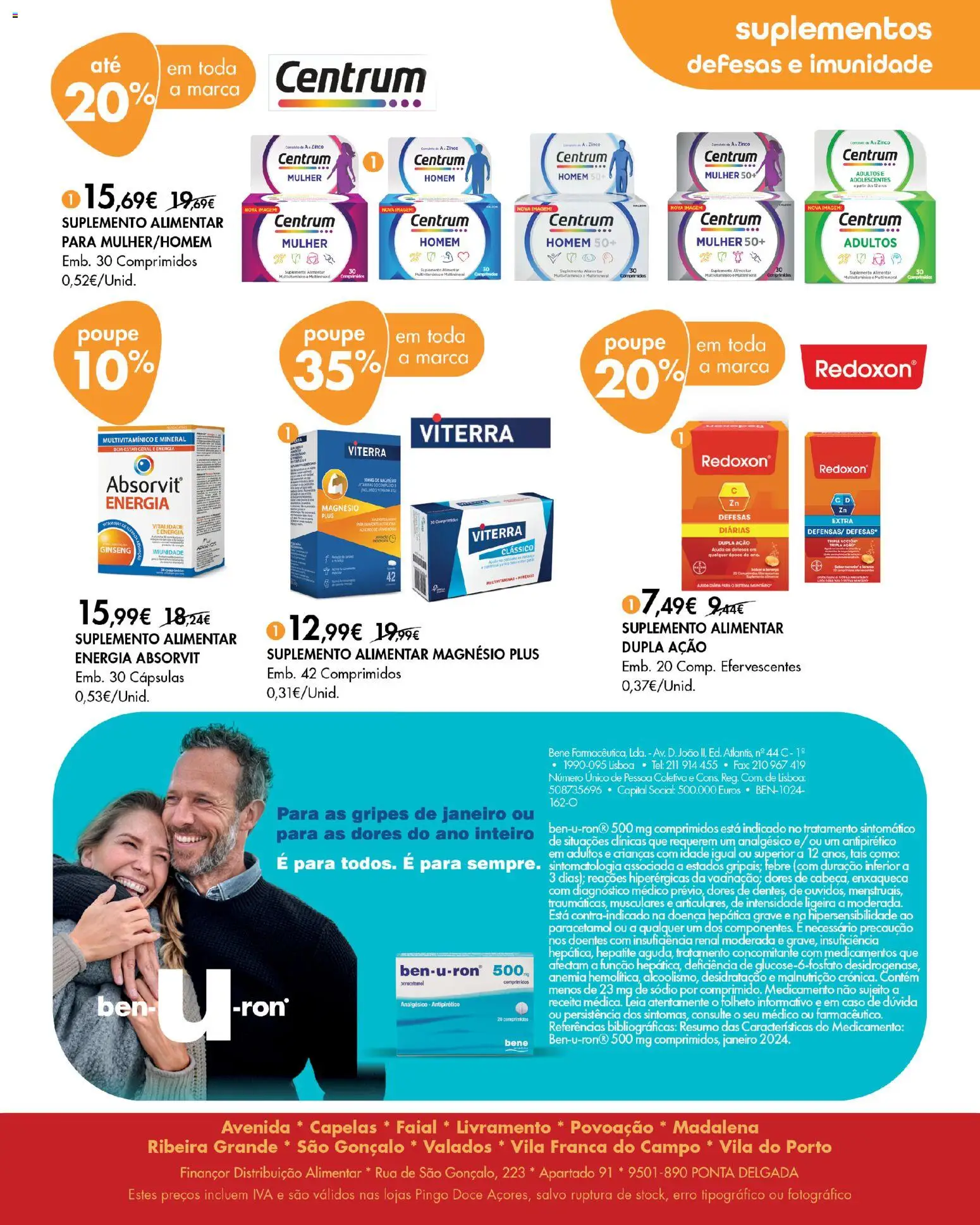 Pingo Doce Bem Estar Natal Lojas Açores │ válido de 20.11.2025 | Página: 8