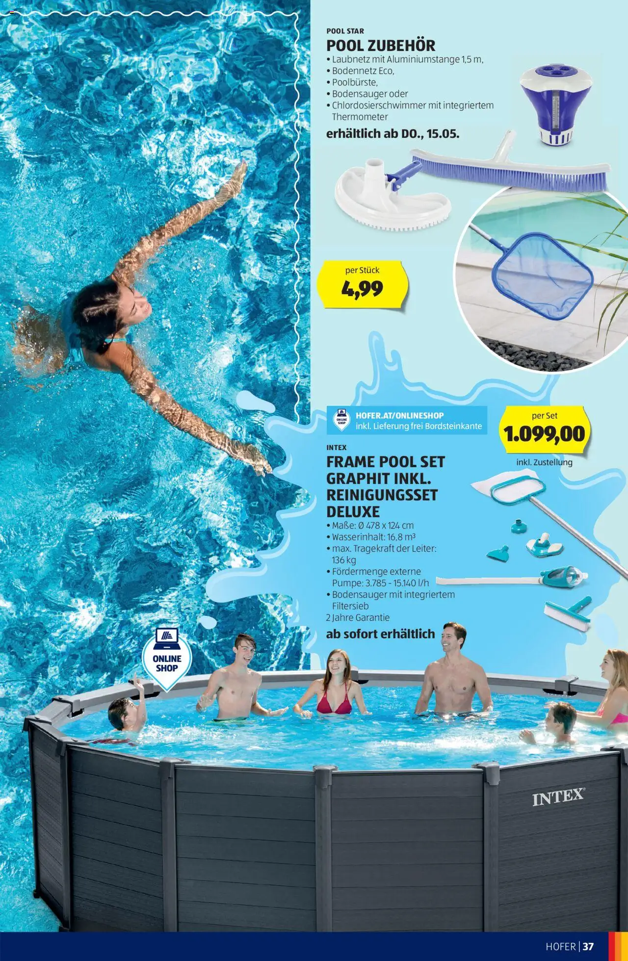 Hofer Frühjahr-/Sommerkatalog gültig ab 30.04.2025 | Seite: 37