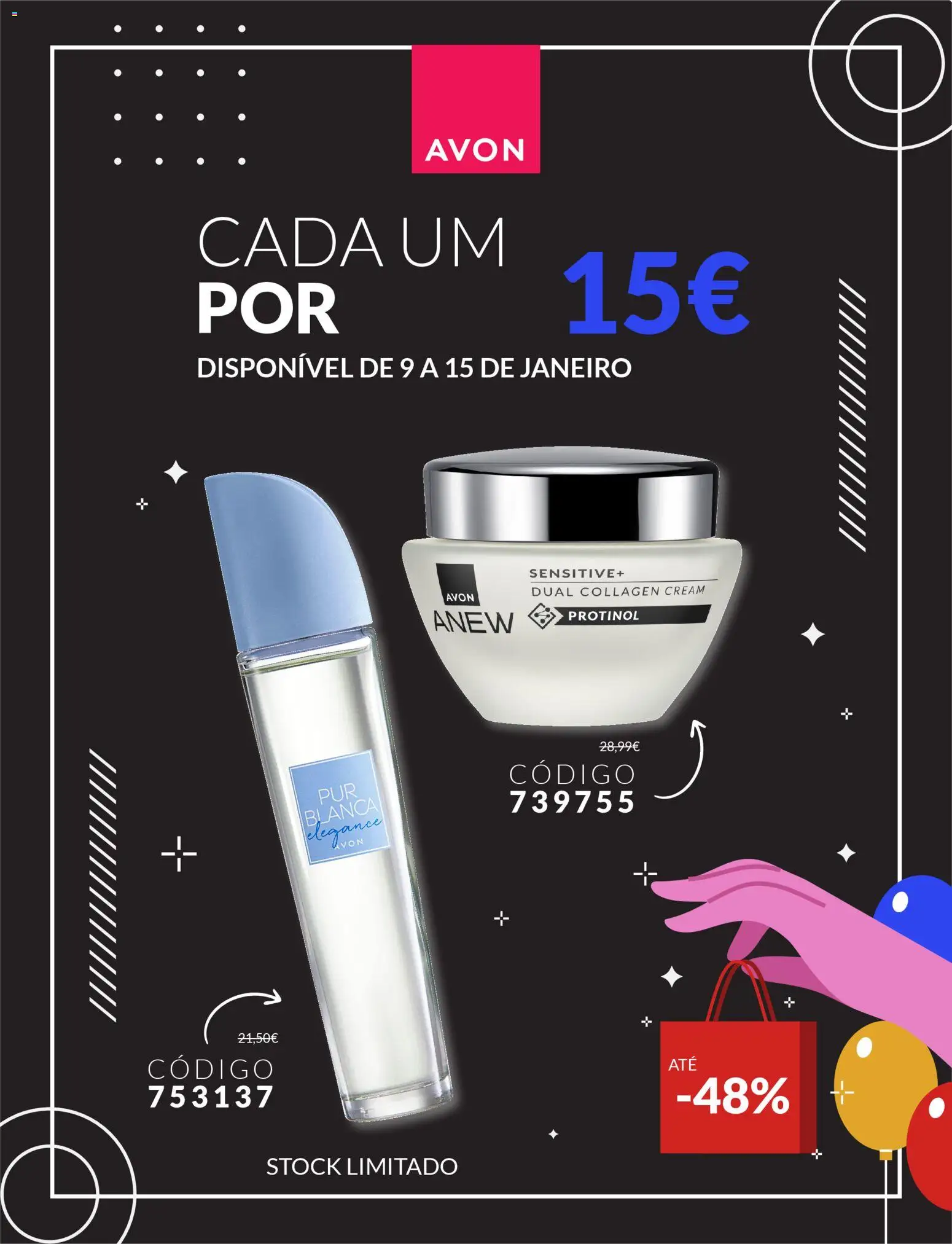 Avon - Chegaram │ válido de 09.01.2026 | Página: 3 | Produtos: Eau de toilette