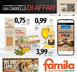 Anteprima del volantino Famila Superstore catalogo valido a partire dal 18.09.2025