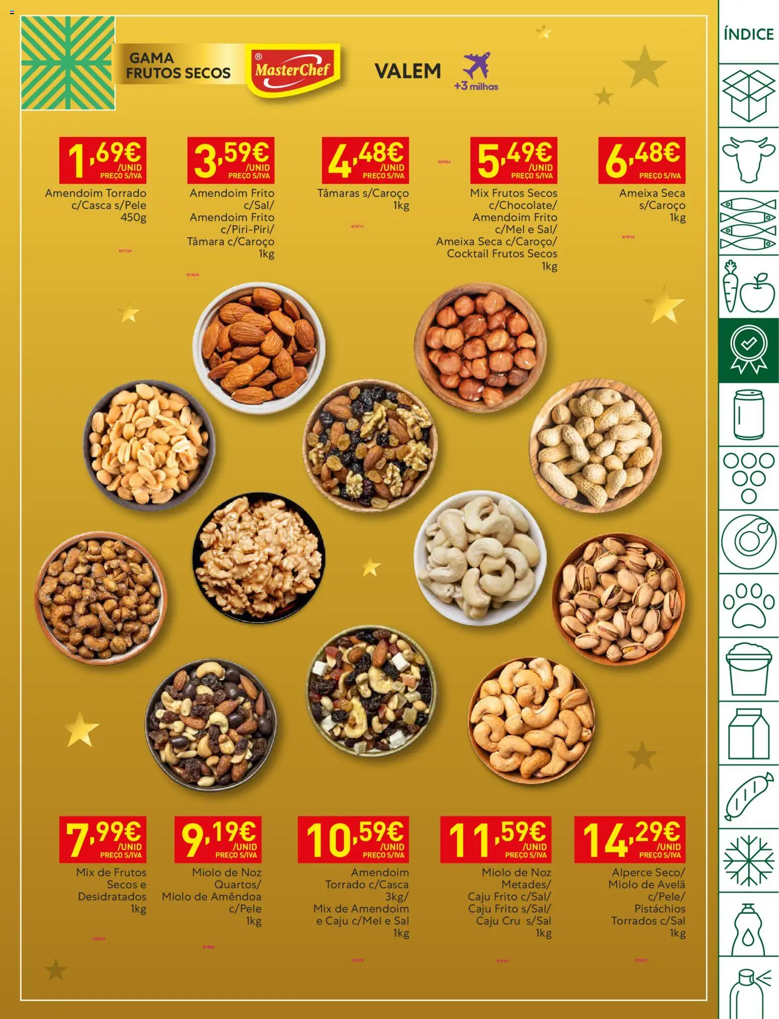 Recheio folheto │ válido de 23.12.2025 | Página: 17 | Produtos: Sal, Tâmaras