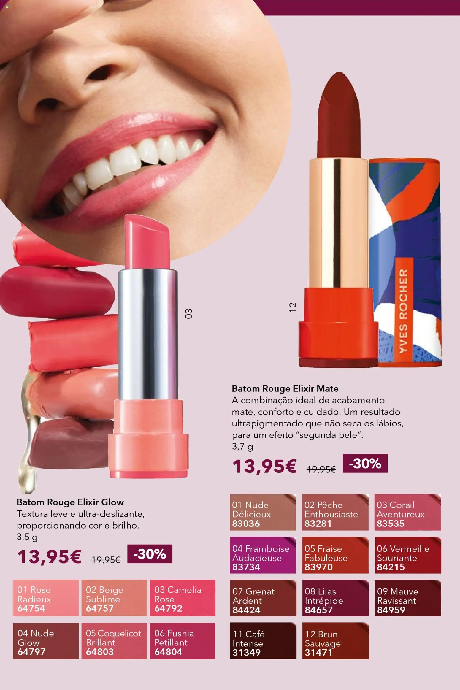 Yves Rocher catálogo 2 │ válido de 30.01.2026 | Página: 44 | Produtos: Batom, Café