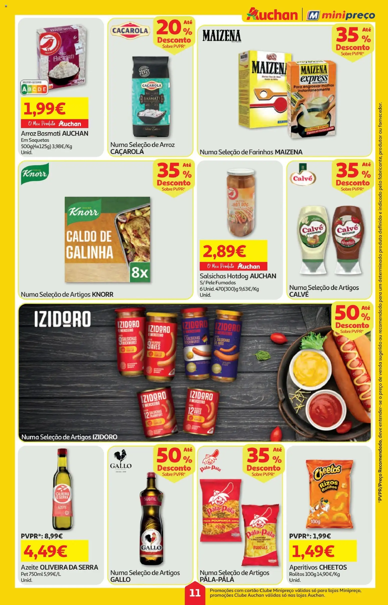 Minipreço folheto │ válido de 15.01.2026 | Página: 11 | Produtos: Arroz basmati, Maionese, Arroz, Ketchup