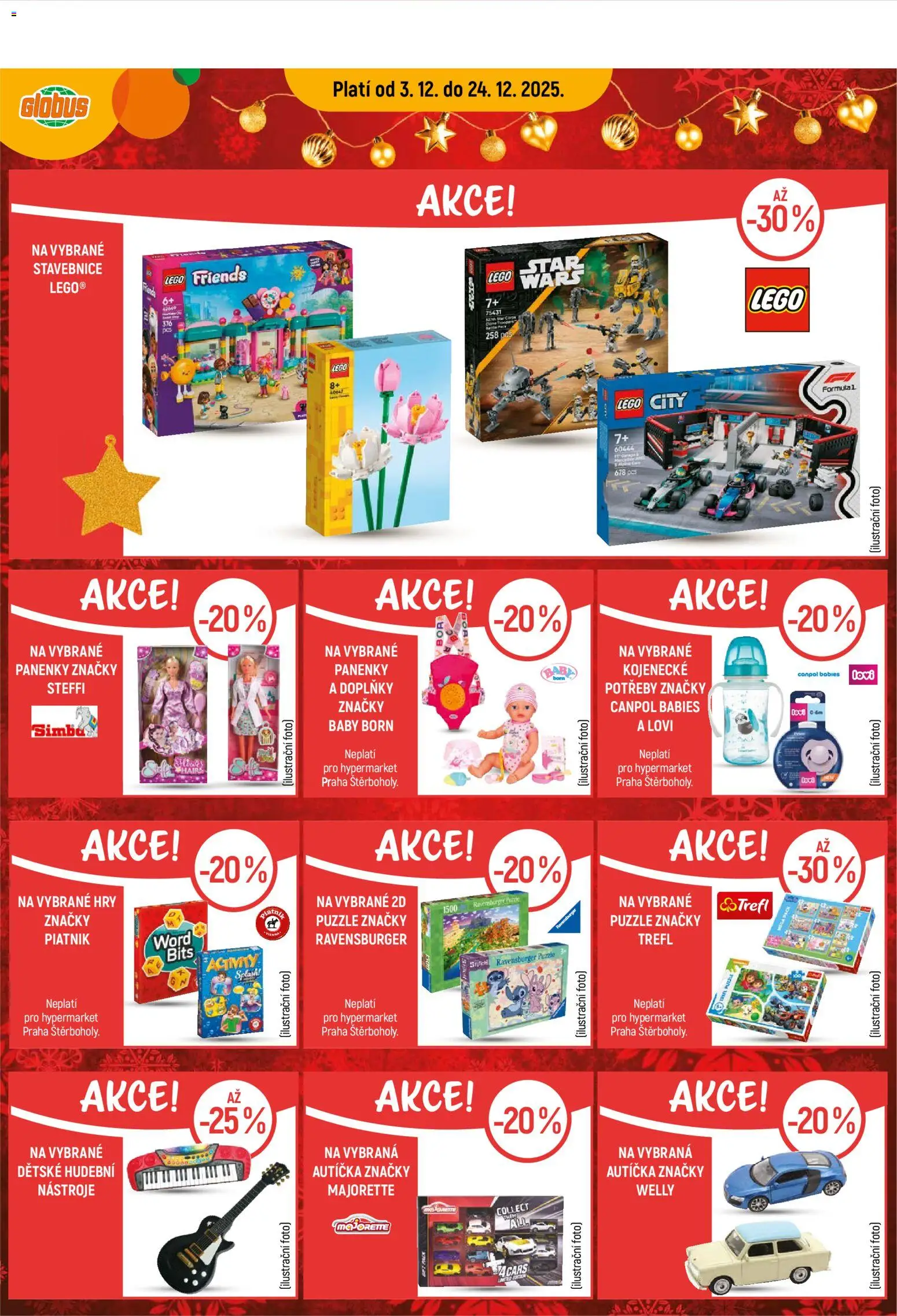 Globus leták - Pardubice od 03.12.2025 | Strana: 20 | Produkty: LEGO, Stavebnice, Lego Friends, Puzzle