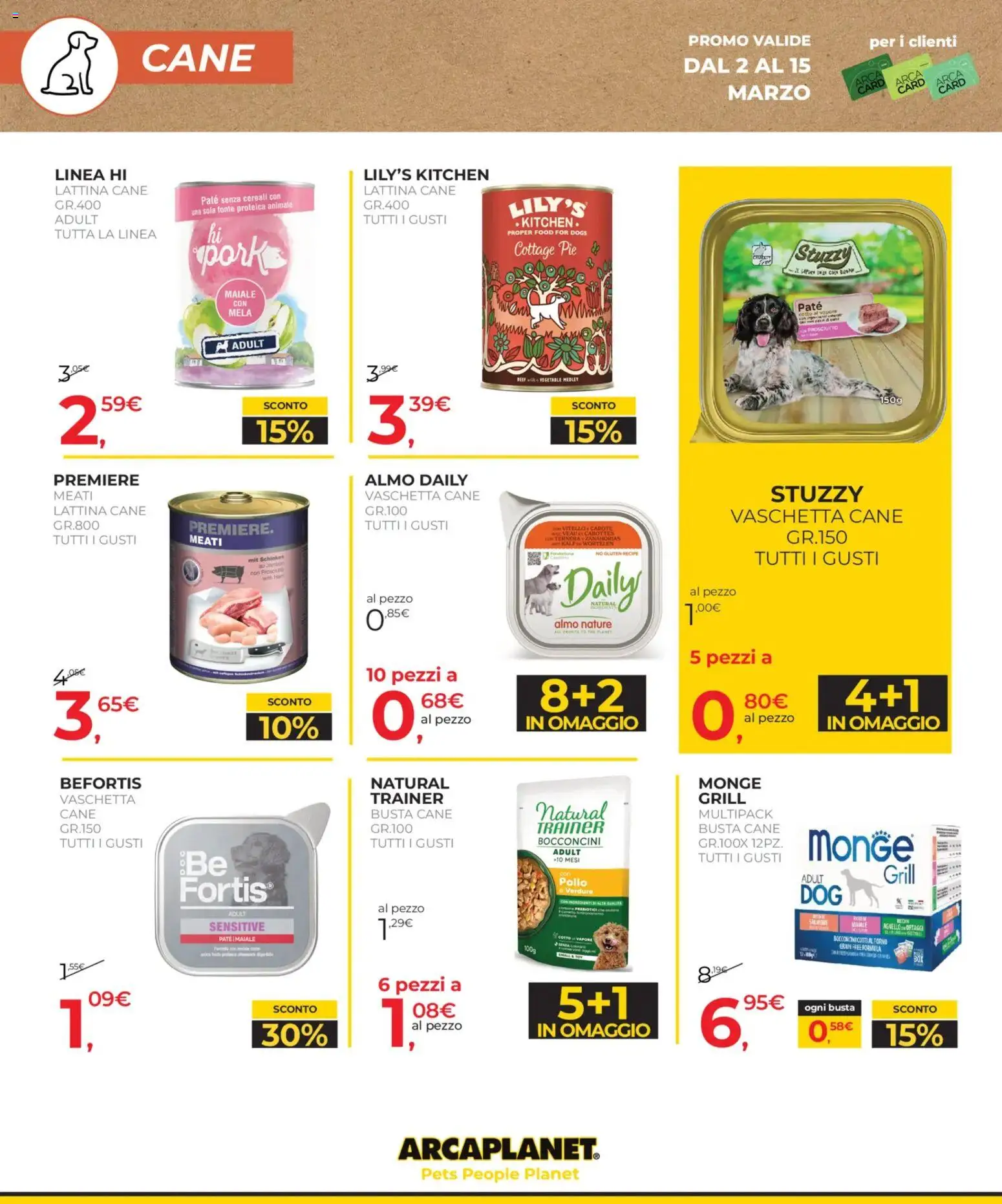 Volantino Arcaplanet del 02.03.2026 | Pagina: 24 | Prodotti: Pollo, Maiale, Verdure, Carote