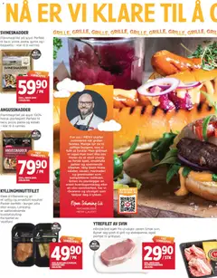 Forhåndsvisning av Meny kundeavis gyldig fra 20.04.2026 | Side: 2 | Produkter: Svin, Pasta, Pølser, Lumini decorative
