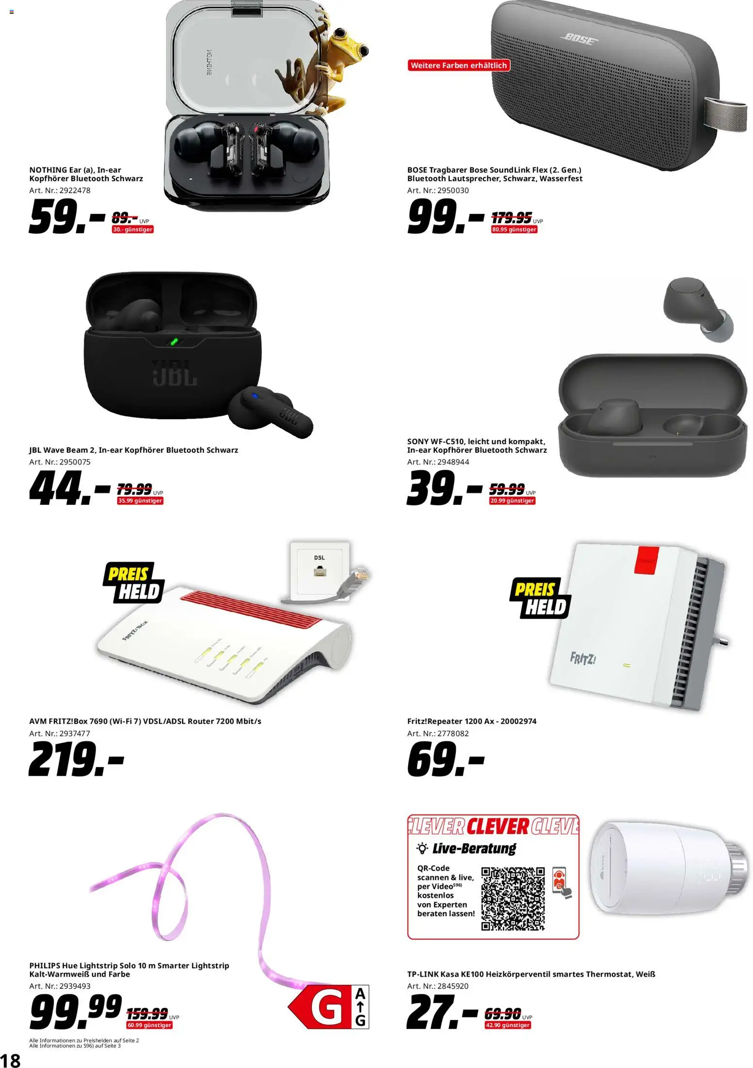 Saturn - Black Friday – gültig ab 13.11.2025 | Seite: 18 | Produkte: Sony, Philips, Kopfhörer