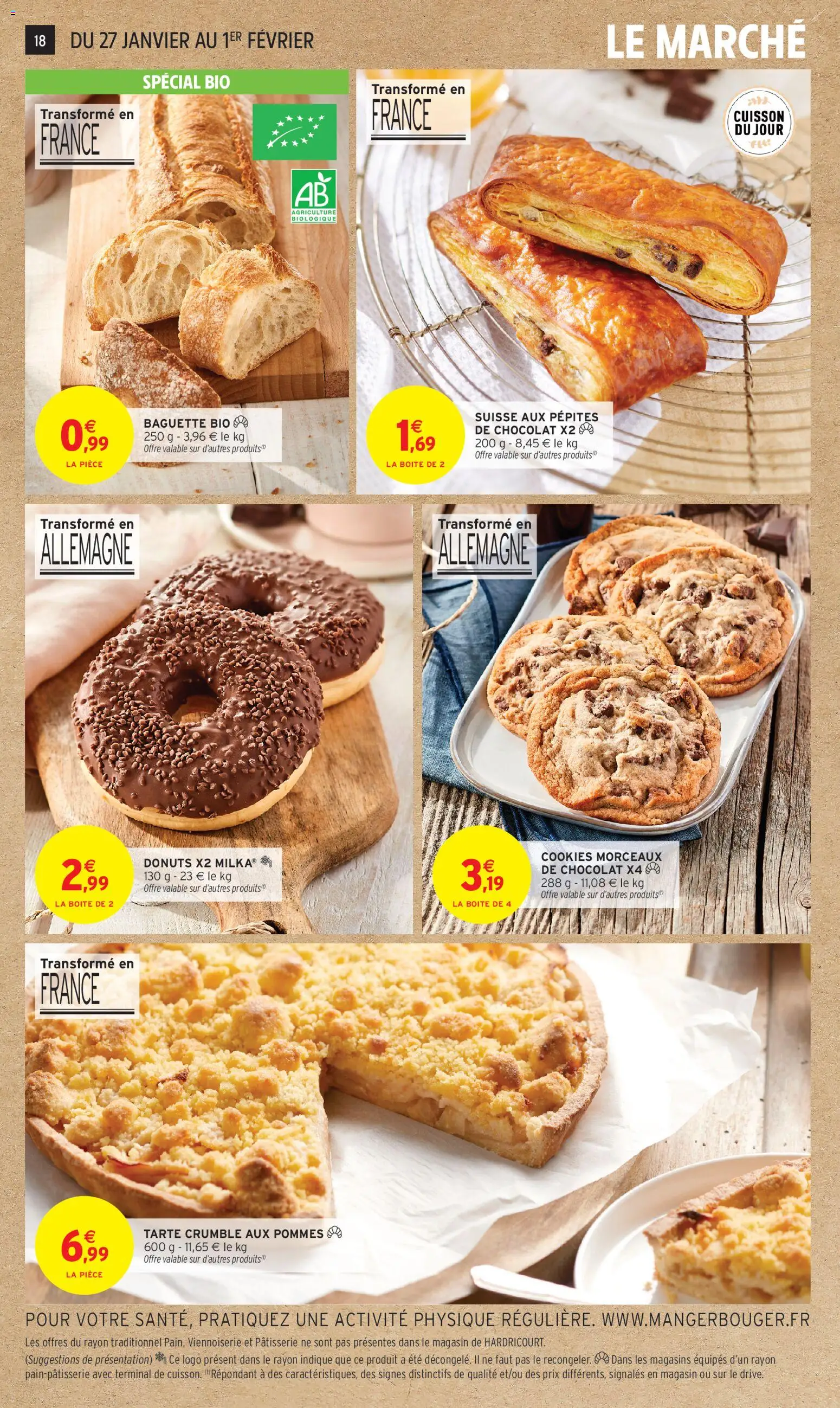 {H1} | Page: 18 | Produits: Pépites de chocolat, Cookies, Chocolat, Pommes