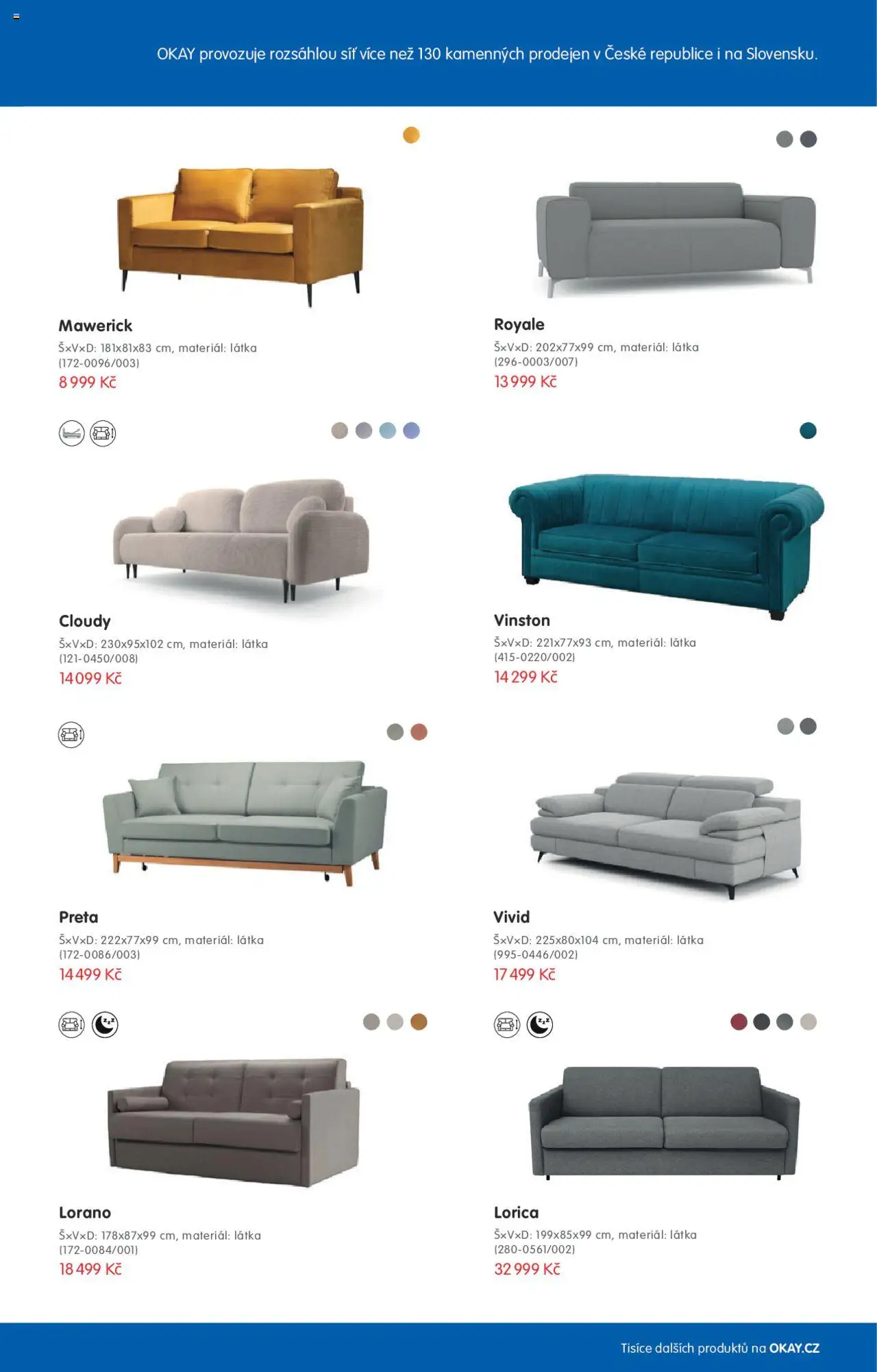 OKAY katalog - Sedačky od 01.03.2023 | Strana: 23 | Produkty: Miska na klíčení, Štětka na holení, Papír na pečení, Barva na vlasy