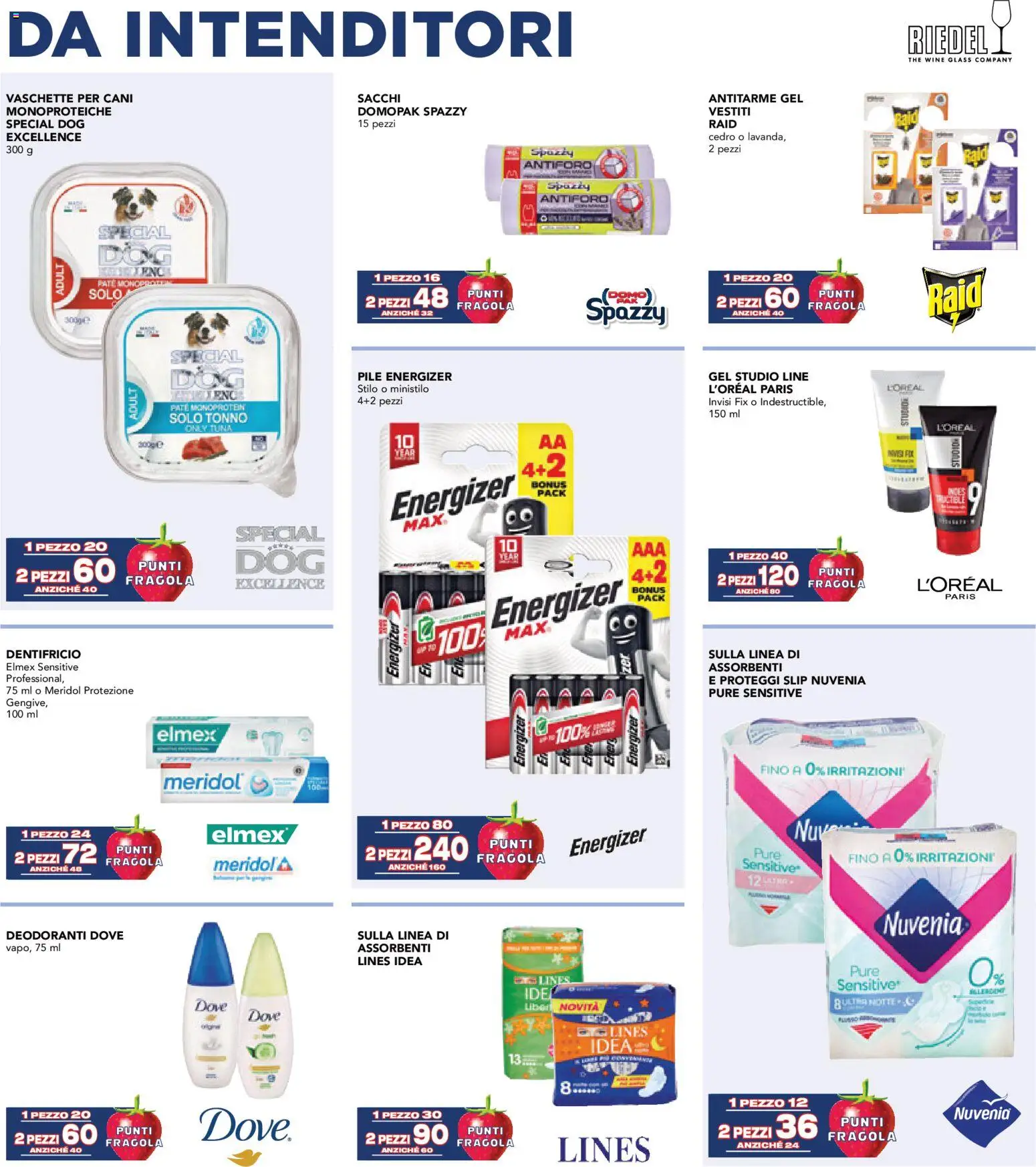 Volantino Esselunga S del 23.10.2025 | Pagina: 28 | Prodotti: Dentifricio, Slip, The, Vaschette