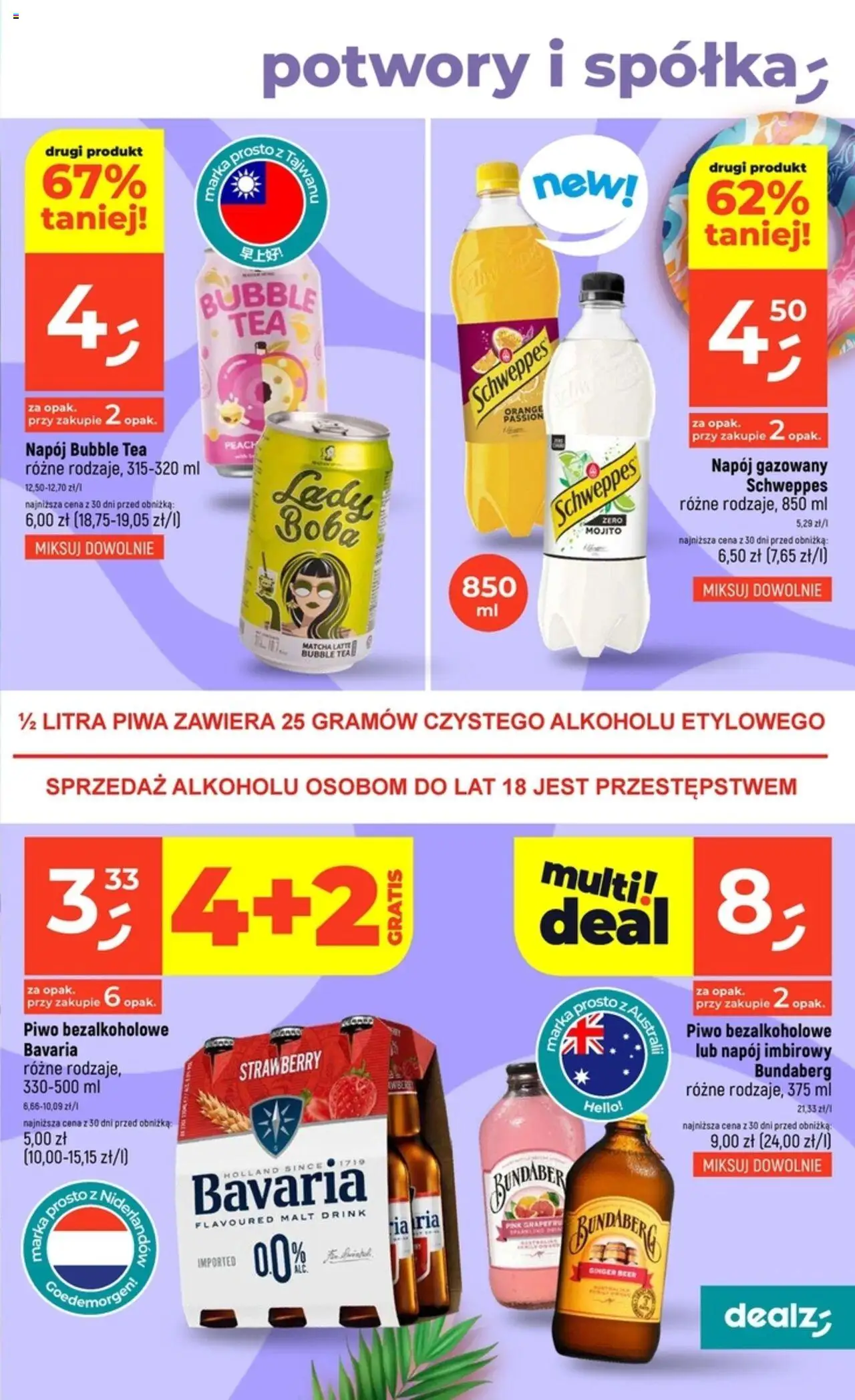 Dealz Gazetka od 31.07.2025 | Strona: 7 | Produkty: Ginger Beer, Piwo