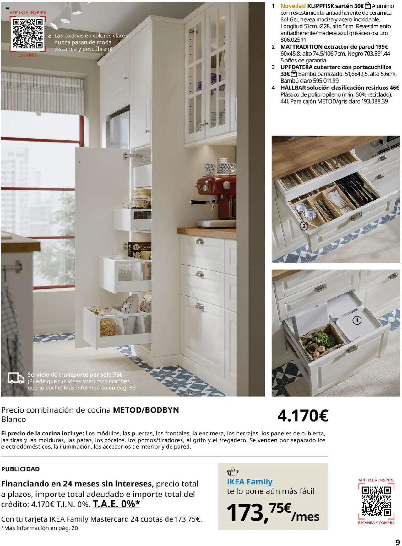 Catálogo IKEA La vida comienza en la cocina │ válido desde el 18.09.2025 | Página: 9 | Productos: Té, Cocina
