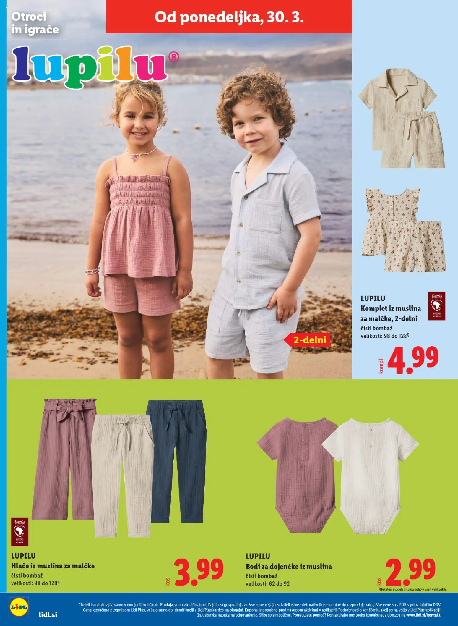 Novi Lidl katalog ponudbe – veljaven od 26.03.2026 | Stran: 54 | Izdelki: Hlace