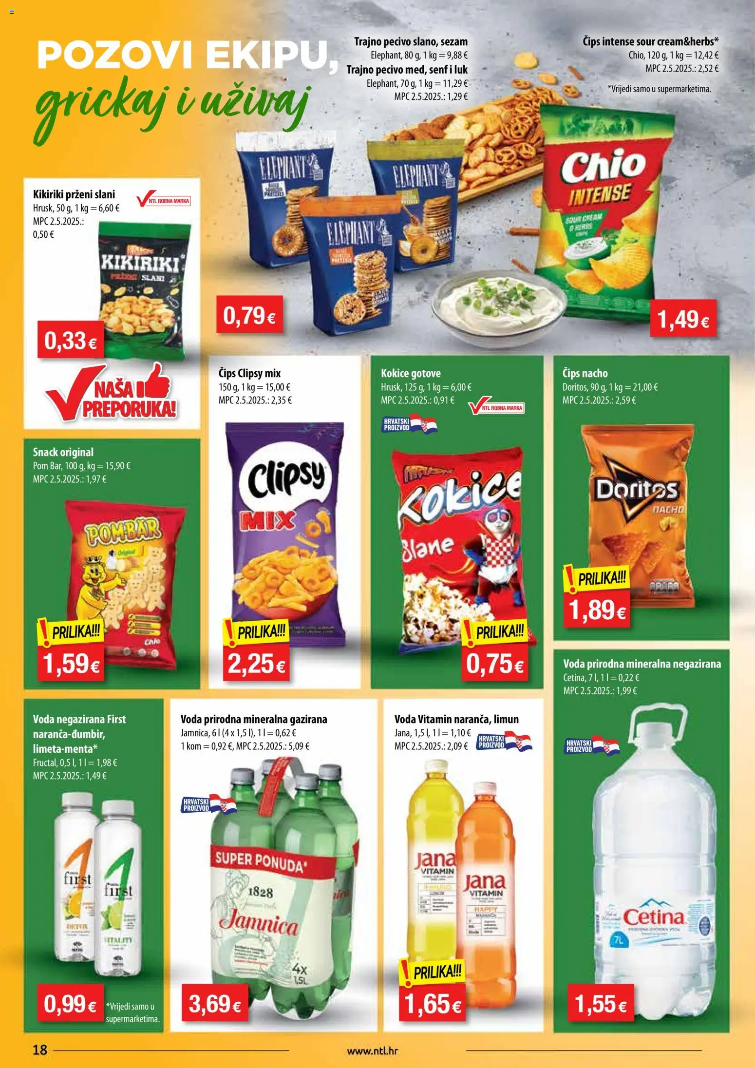 NTL katalog | vrijedi od 22.10.2025 | Stranica: 18 | Proizvodi: Kokice, Limun, Senf, Pecivo