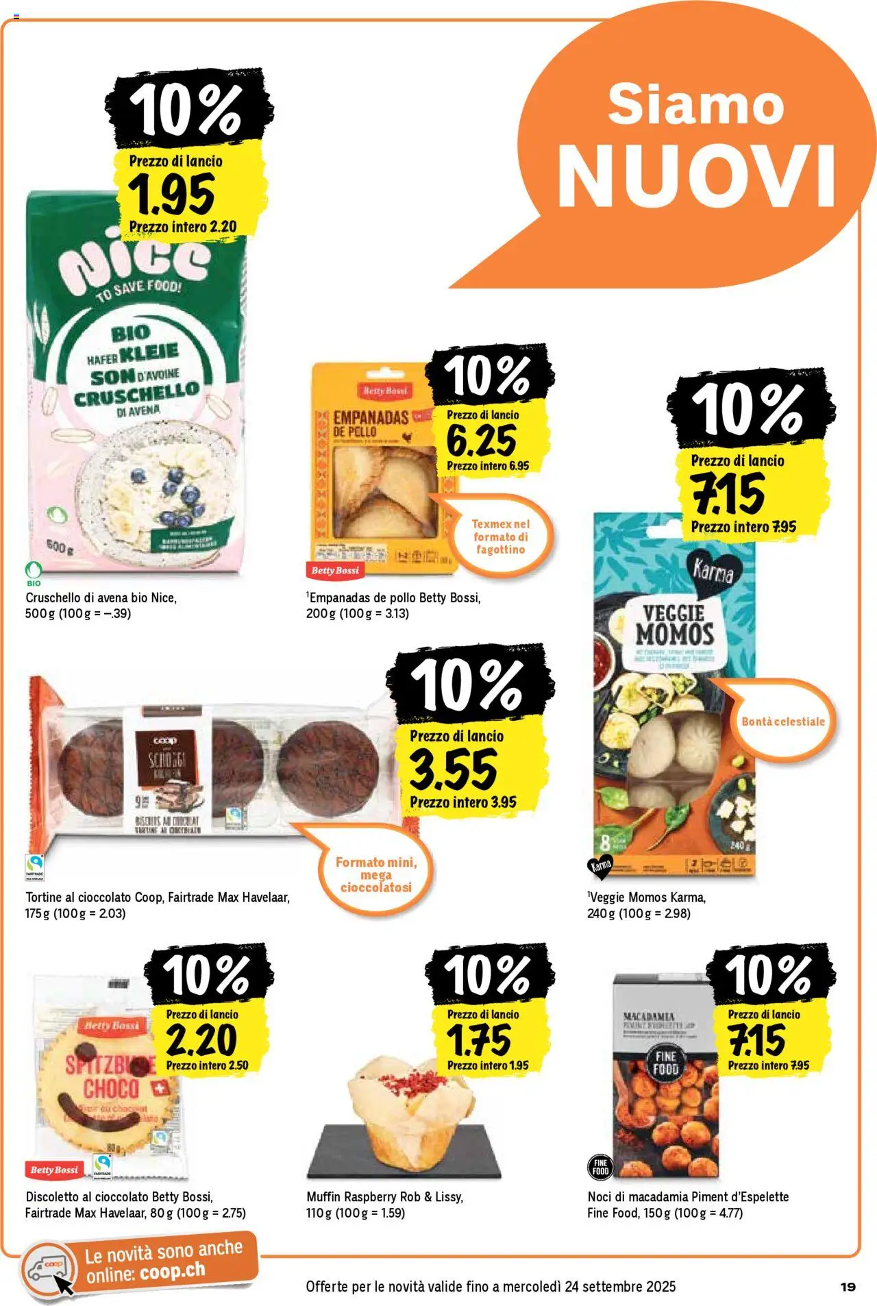 Coop - Una settimana di azioni – gültig ab 11.09.2025 | Seite: 19