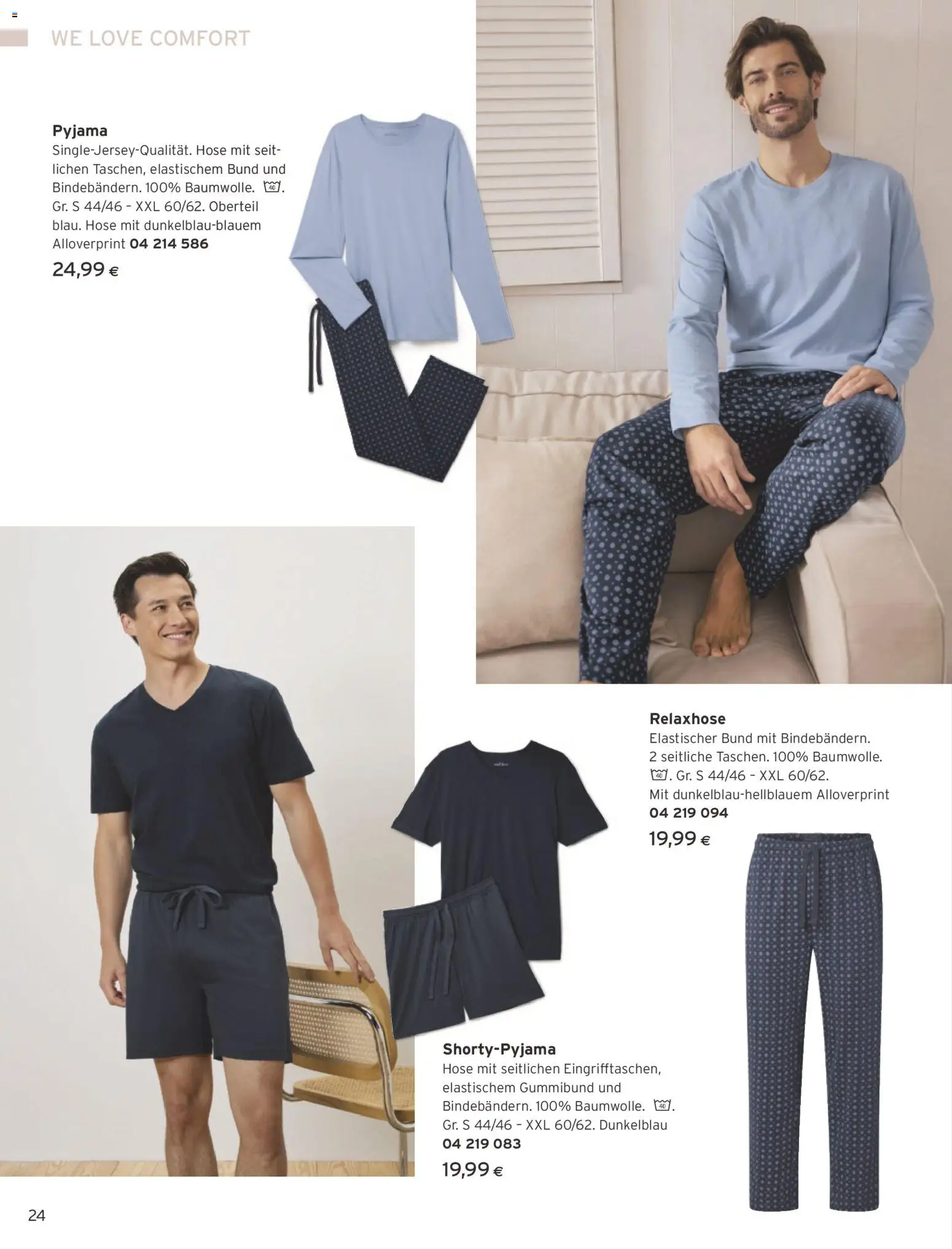 Tchibo Eduscho - Katalog April 2026 gültig ab 01.04.2026 | Seite: 24 | Produkte: Hose, Pyjama