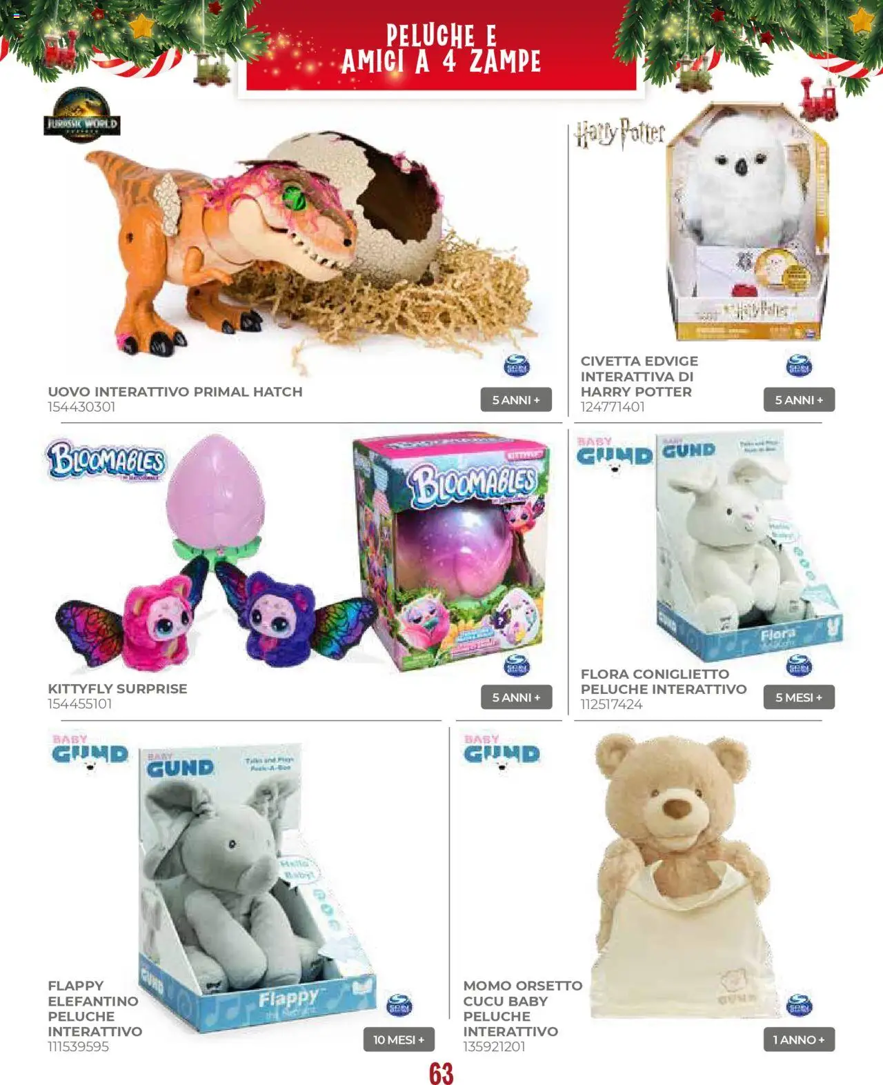 Volantino Toys Center del 17.10.2025 | Pagina: 65 | Prodotti: Peluche