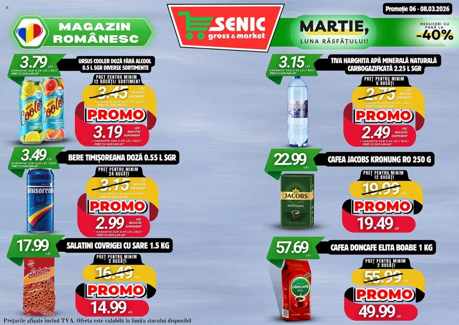 Noul catalog Senic – valabil de la 02.03.2026 | Pagină: 7 | Produse: Broșă, Köpek çiti, Cremă, Cacao