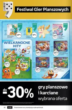 Pogląd oferty "Empik promocje" - ważna od 25.03.2026 | Strona: 80 | Produkty: Gra, Gry