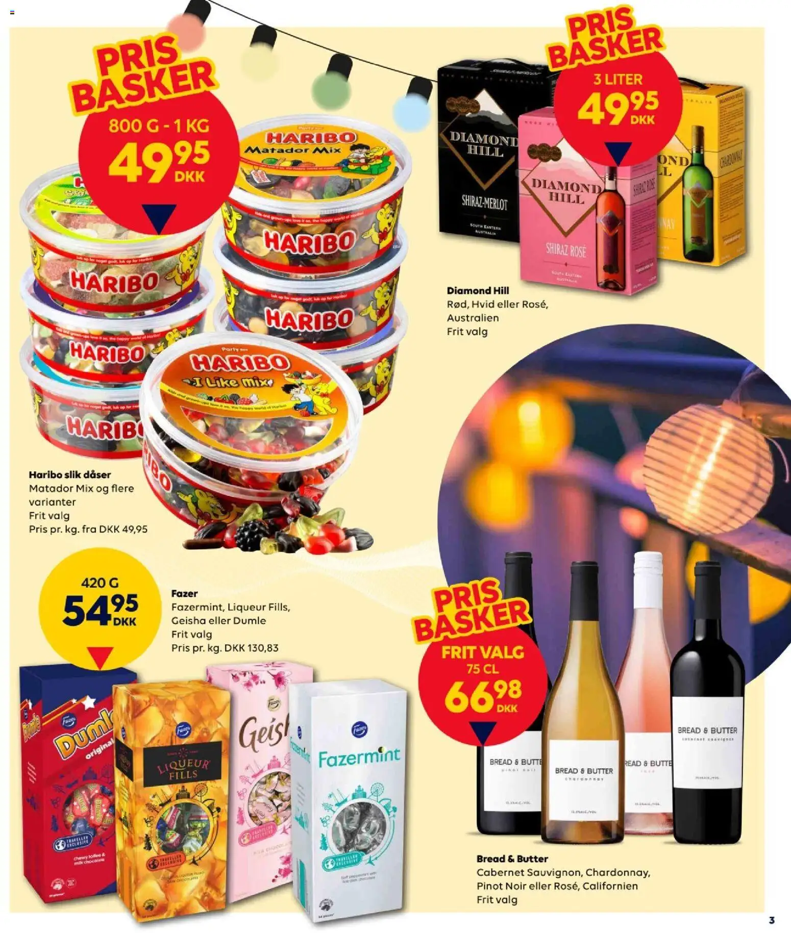 Bordershop tilbudsavis – gyldig fra 08.04.2026 | Side: 3 | Produkter: Slik