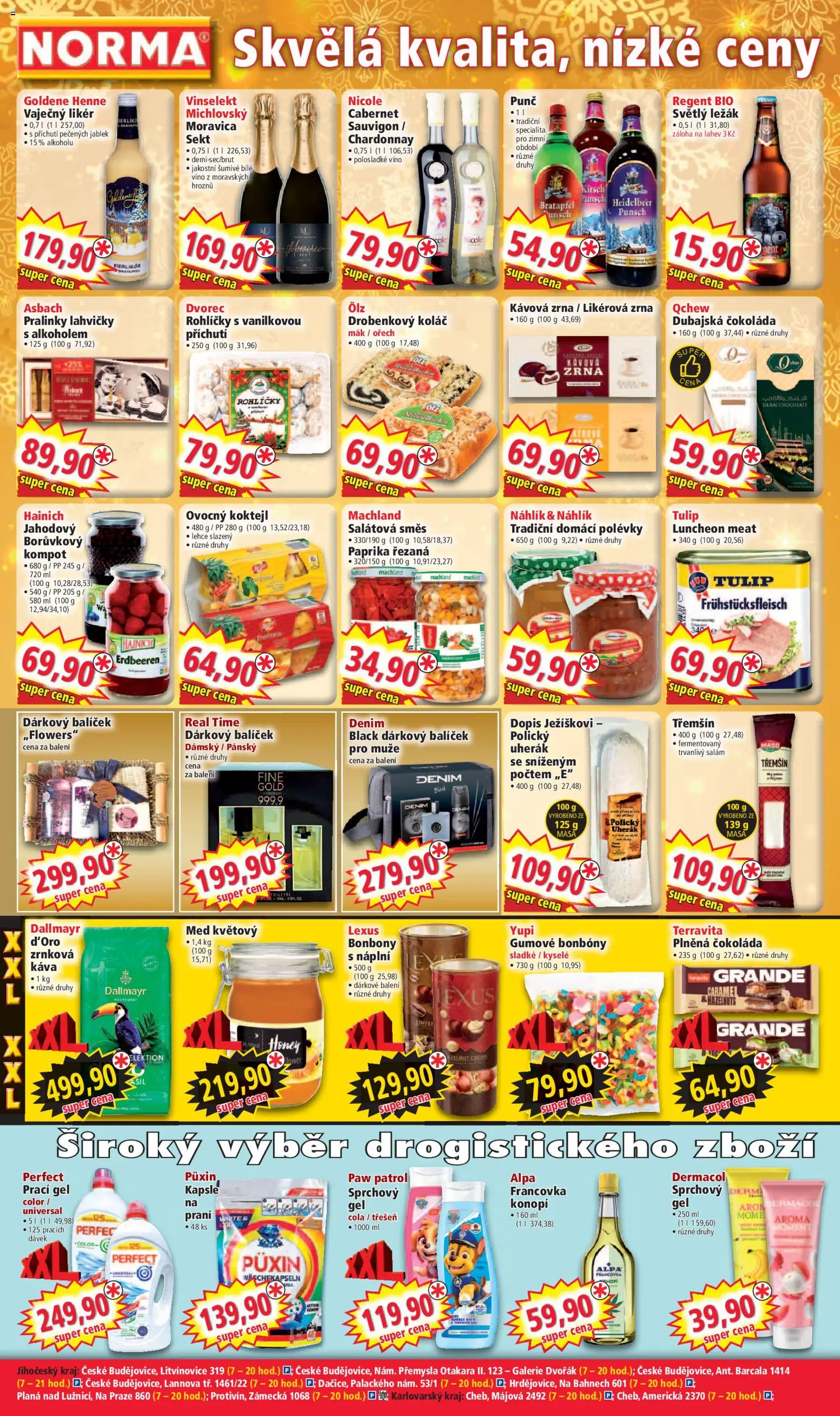 Norma leták od 08.12.2025 | Strana: 4 | Produkty: Víno, Bonbóny, Paprika, Láhev